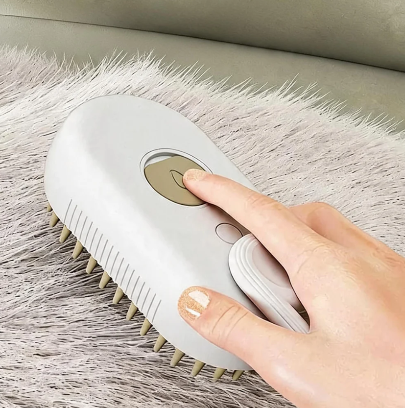 Electric Steam Brush for Pets: