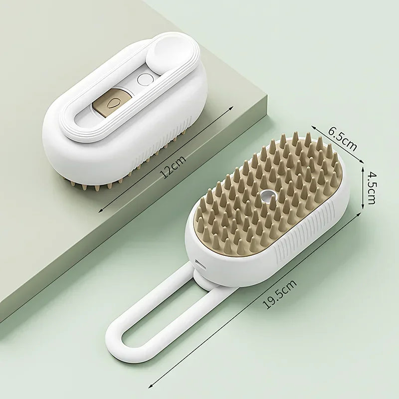 Electric Steam Brush for Pets: