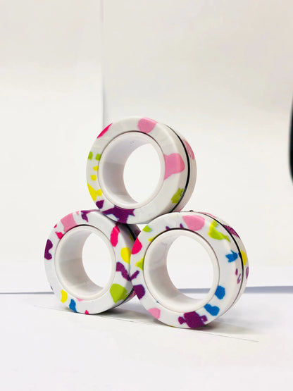Toy Set Finger Magnetic Rings