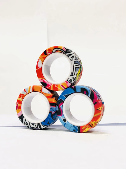 Toy Set Finger Magnetic Rings