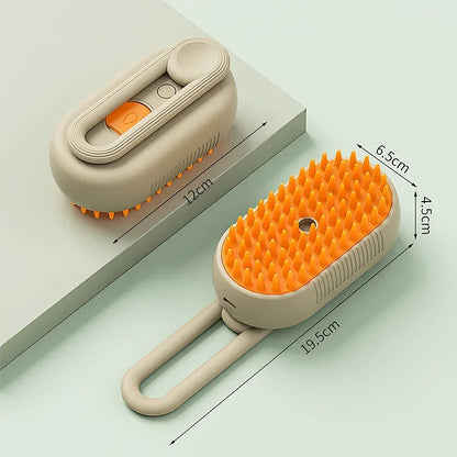 Electric Steam Brush for Pets: