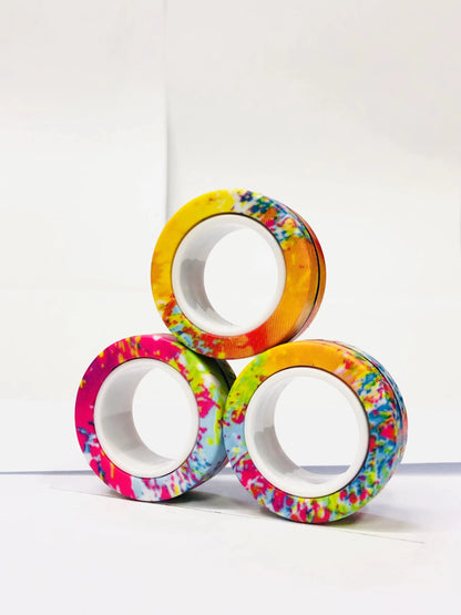Toy Set Finger Magnetic Rings