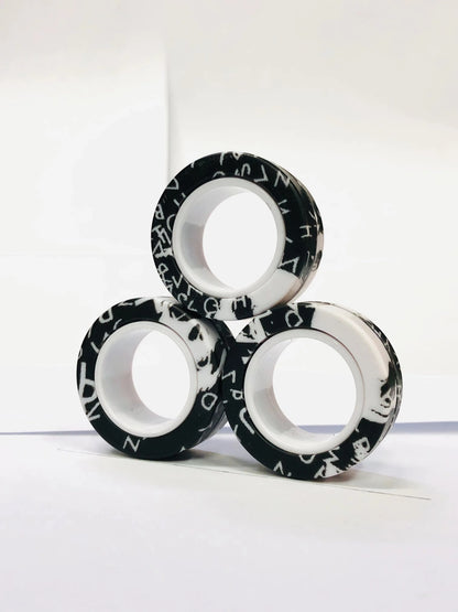 Toy Set Finger Magnetic Rings