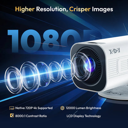 Xgody Gimbal 3 PRO PROJECTOR 4K